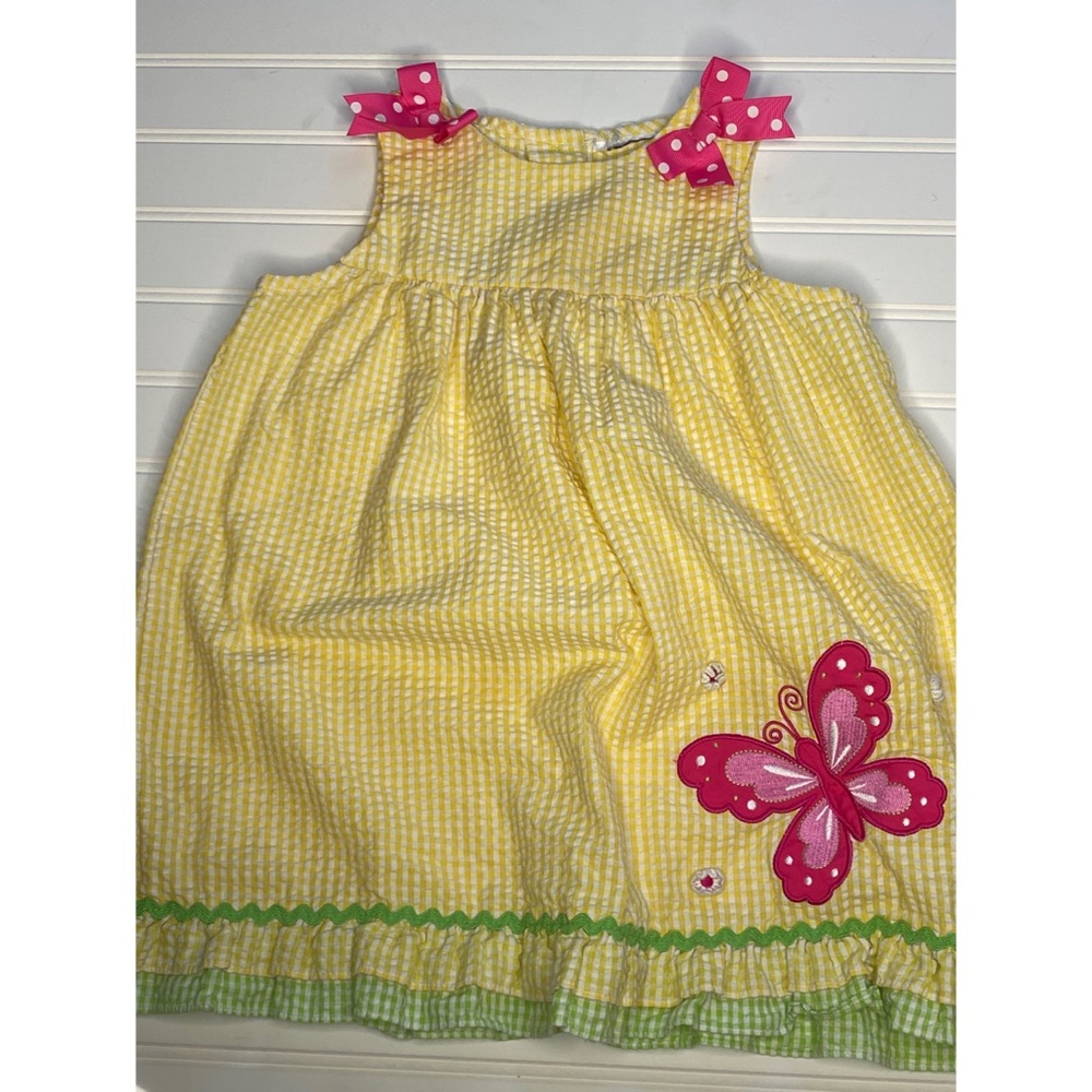 Seersucker Butterfly dress